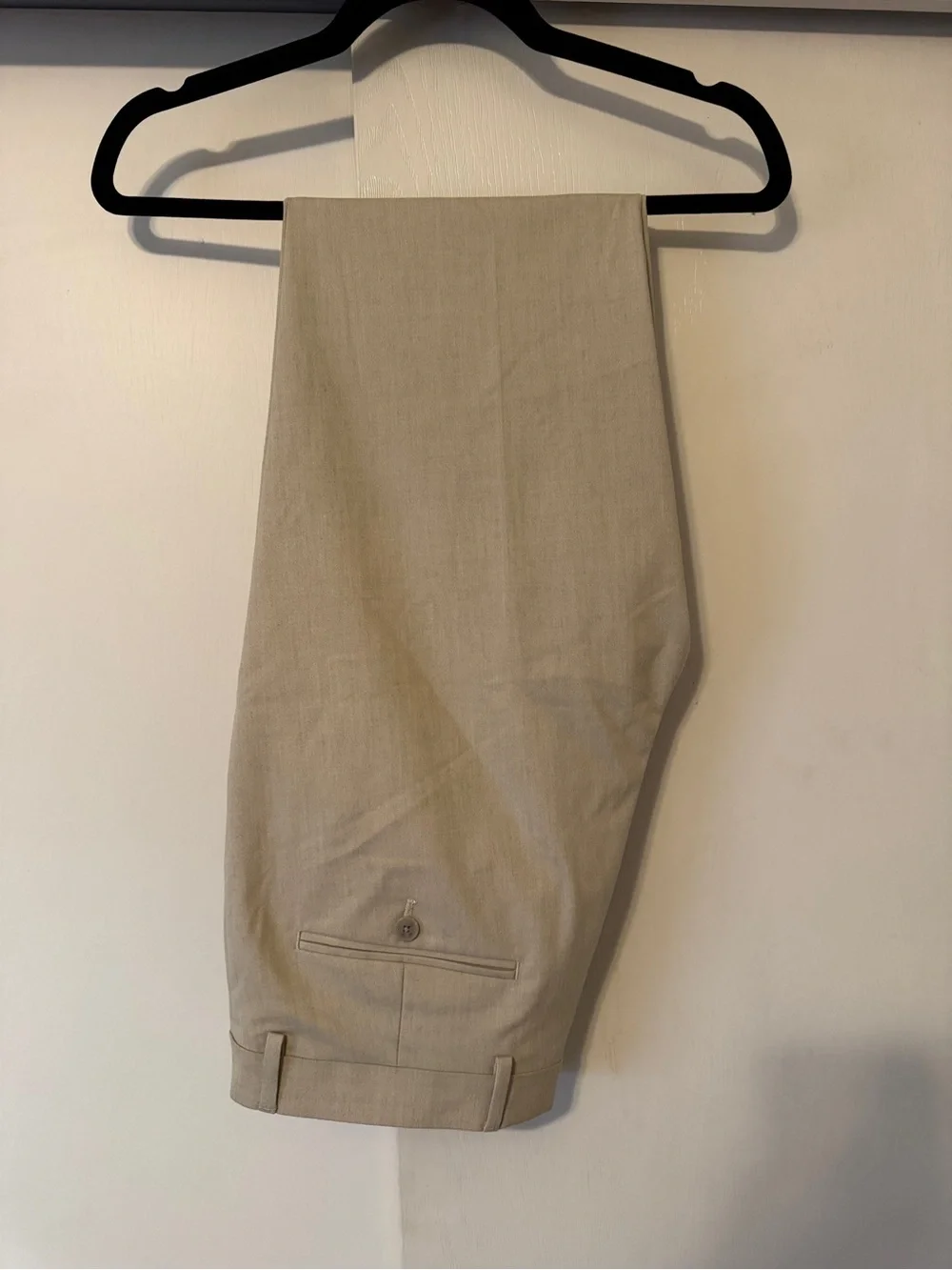 Egara Men’s Light Tan Dress Pants 32x32 Slim Fit NWOT Stretch